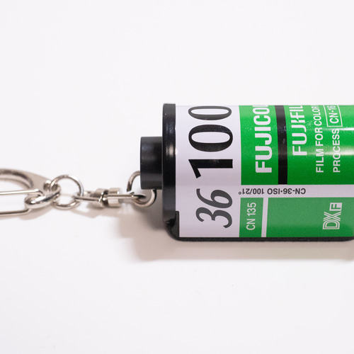 FUJICOLOR フィルムキーホルダー 3点セット フィルムキーホルダー］フジフイルム フジカラー100 その他雑貨
