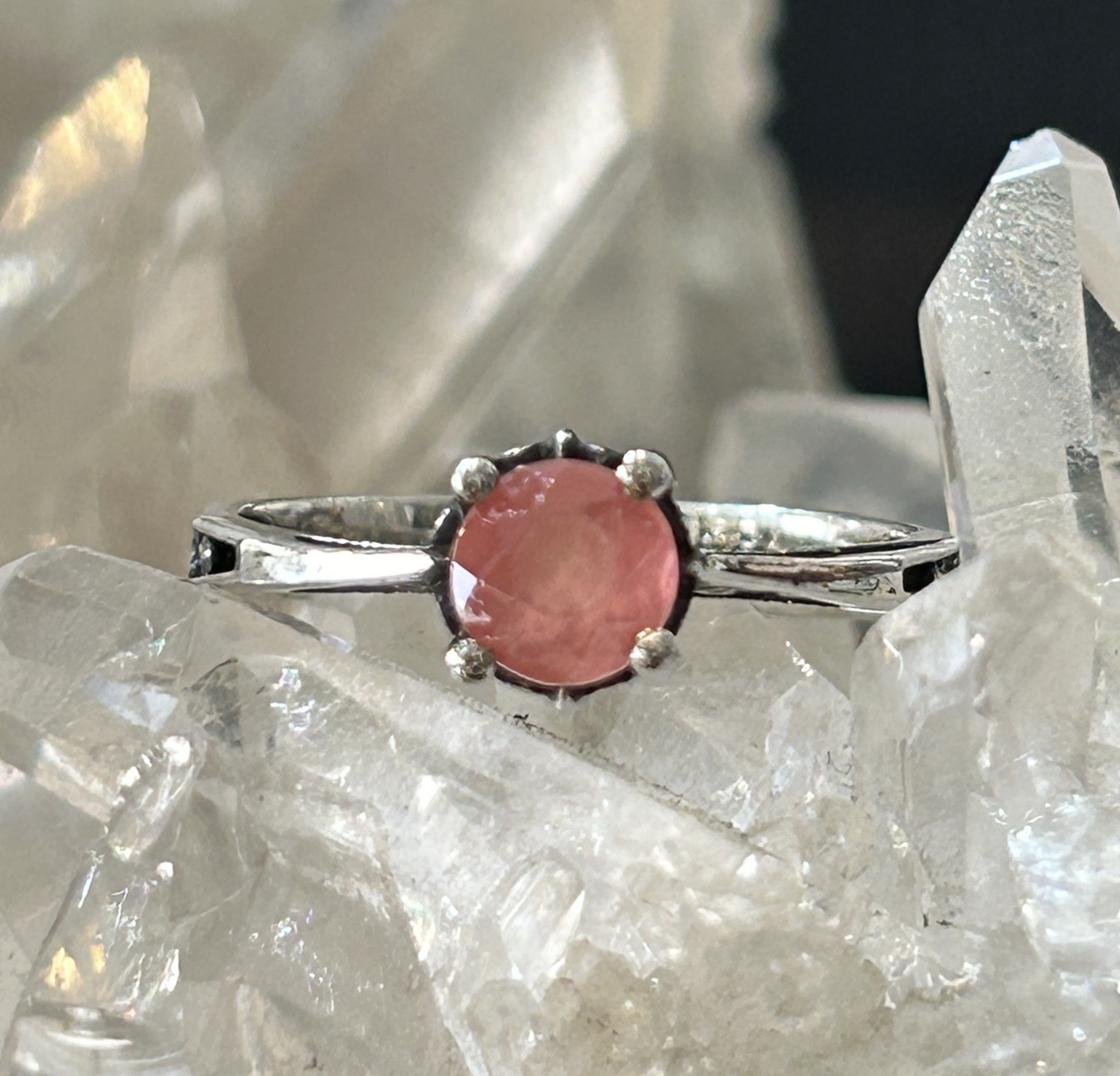 ロードクロサイト(インカローズ) シルバーリング