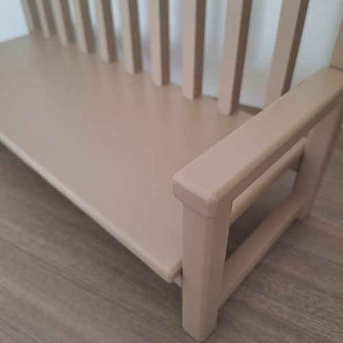 ぬいぐるみ用ベンチ　2人掛け￼￼ 全7色】Ssize 2人掛け ぬいぐるみ用 ベンチ | LEMON レモン