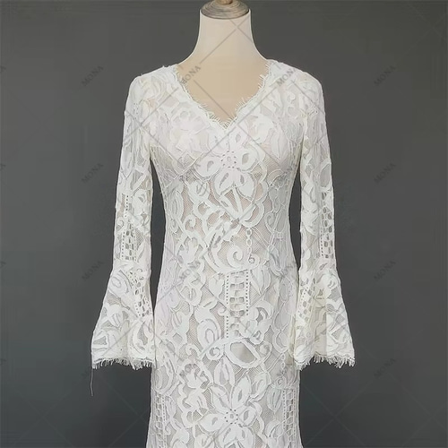 日本製 ヴィンテージ 総レース ウェディングドレス 9号 AMI ファッション 日本製 ヴィンテージ 総レース ウェディング