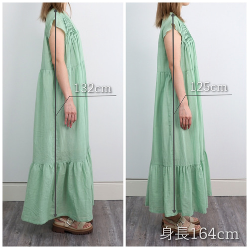 通気性&速乾性◎ピンタックが柔らかさをプラス コットン 前開き 裾