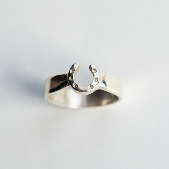 馬蹄 リング 太 シルバー925 5mm 指輪・リング norim-ノリム 通販