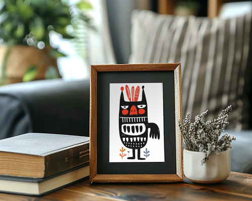 il4116 A4 アートポスター インテリア 北欧風 全作オリジナル 送料無料