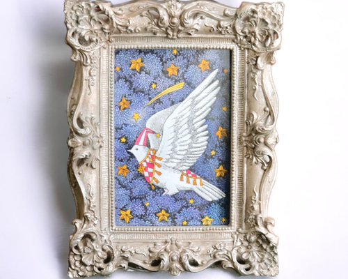 【縁起物】　鳥の絵 A3サイズ（約30×42cm）】【lh-poster-3976】鳳凰 ほうおう 神鳥 縁起物