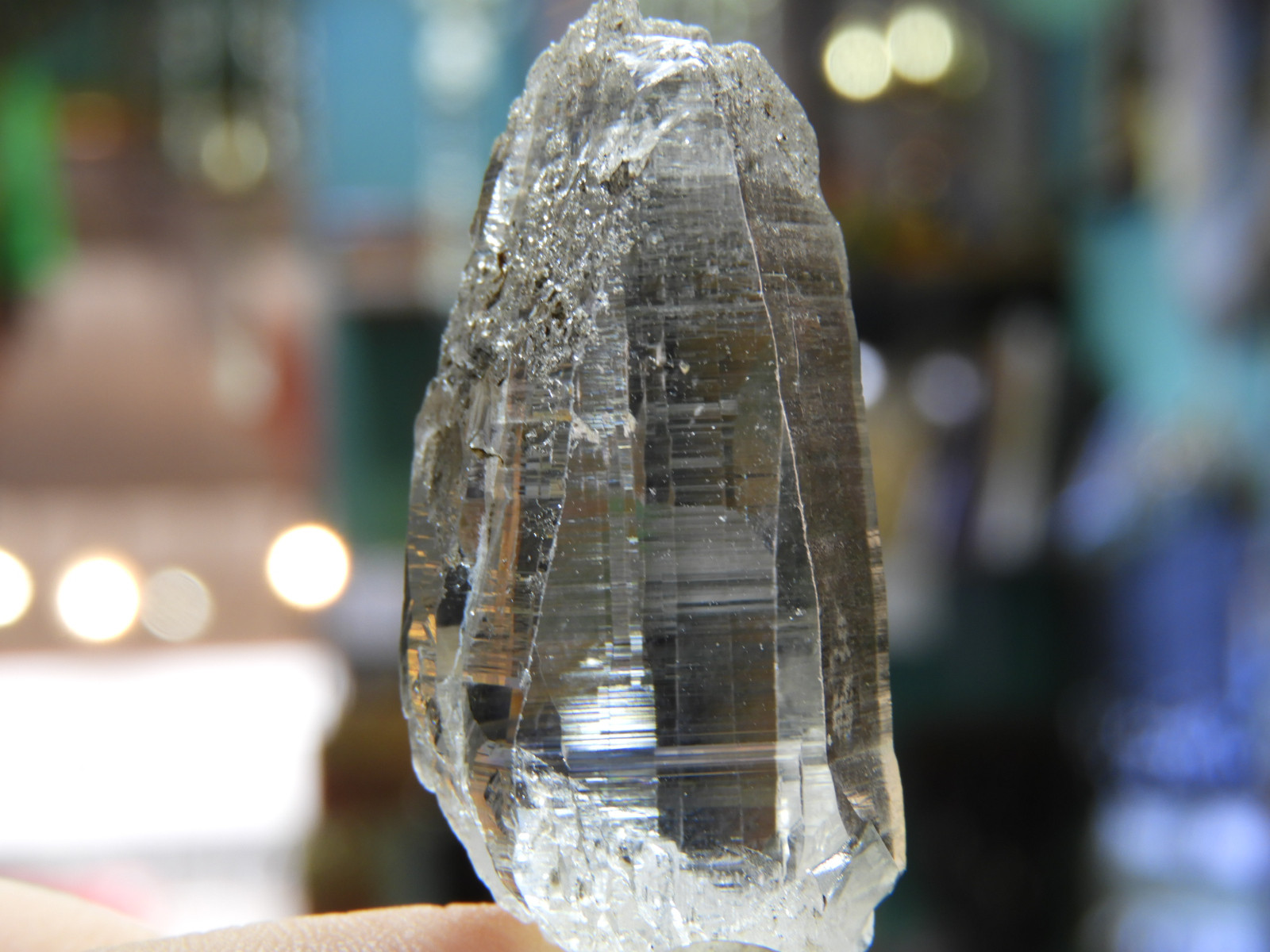 素晴らしい結晶！揺るがない№１！ガネーシュヒマール産のヒマラヤ水晶ペンダント！メイドインジャパン！天然石　ヒマラヤ６７