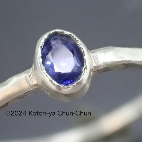 抜群の美しさ】スリランカ産 セイロンブルーサファイア・シルバー