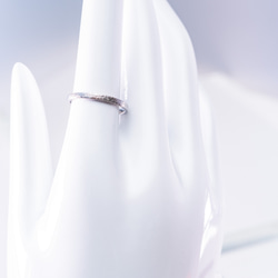 New「珊瑚の匠」Coral Craft　チタンリング  細指輪 titaniumRing　軽く腐食しない 2枚目の画像