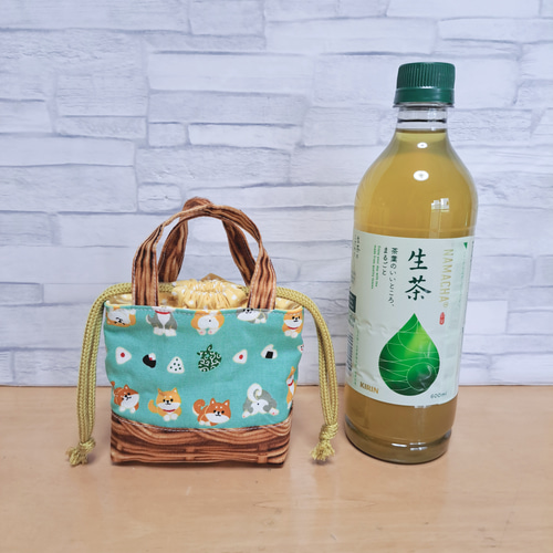 ミニ巾着②あめちゃん入れ/ポーチ☆ハンドメイド 巾着袋