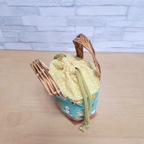 ミニ巾着②あめちゃん入れ/ポーチ☆ハンドメイド 巾着袋