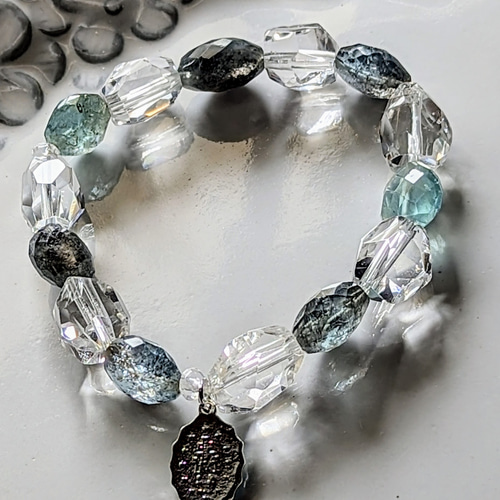 イルメナイトインダークアクアetc.ブレスレット＆チャーム イルメナイトインダークアクアetc.ブレスレット＆チャーム