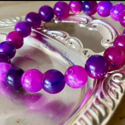 ⚡ シエラネシア産アンダラクリスタル ブレスレット超豪華✨変容の赤