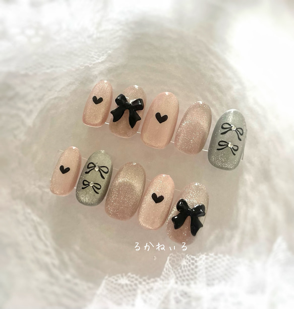 受注制作｜ハンド】ちゅるん初恋ピーチ＊うるうるマグネット3種×3D