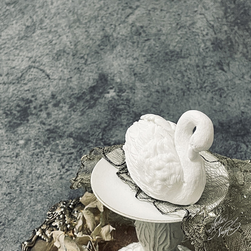 エレガント スワン ◇ アロマストーン ディフューザー・アロマポット