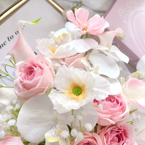 アーティフィシャルフラワーブーケ クラッチブーケ 結婚式