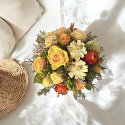 クリスマスリース 17㎝ リース プリザーブドフラワーリース クリスマス