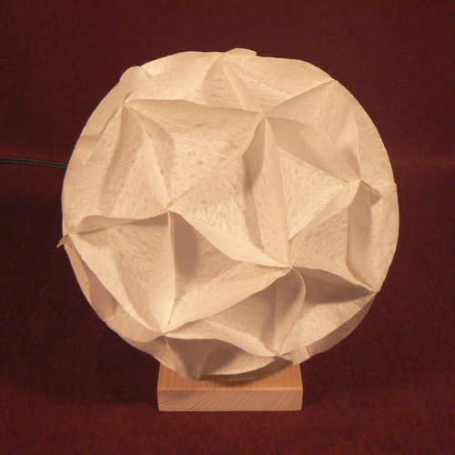 和紙の手作りランプシェード 美濃和紙使用 [渓] 3-1 どこにもない癒し