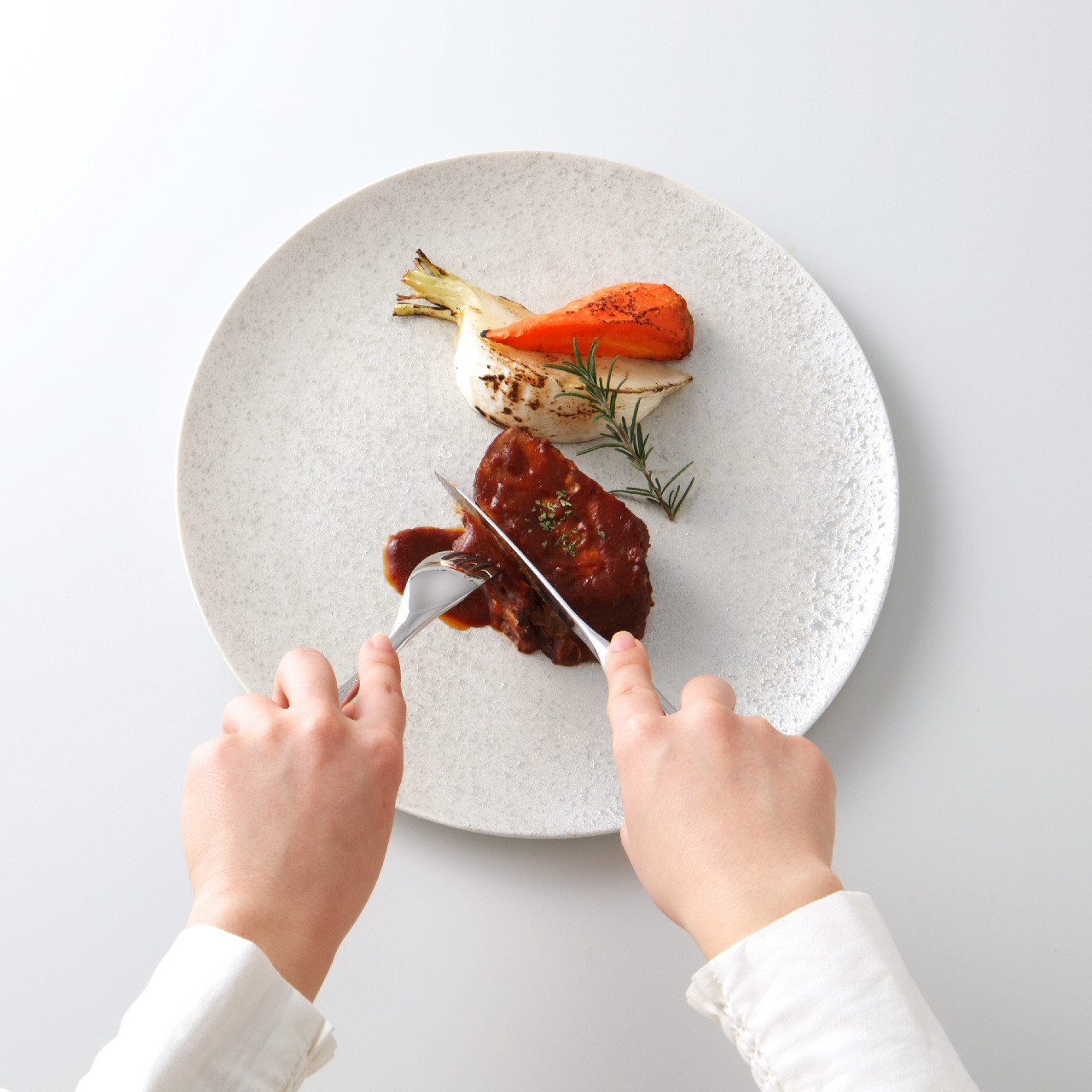 パール29㎝フラットプレート (2色)