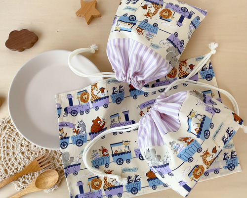 もえ　オーダー　ハンドメイド　ランチョンマット　お弁当袋 お弁当袋・ランチョンマットの人気通販 | minne 国内最大級の