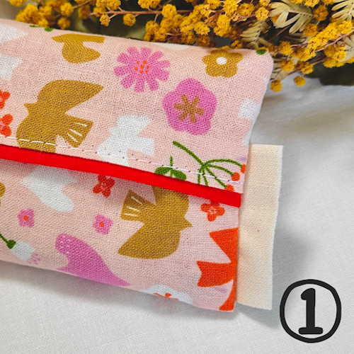 選べる名前タグ 《送料無料》 ティッシュカバー 【ファミリアチェック