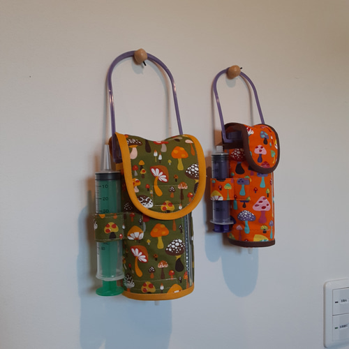 handmade* 注入ボトルカバー 栄養ボトルカバー 胃ろう 経管栄養 その他