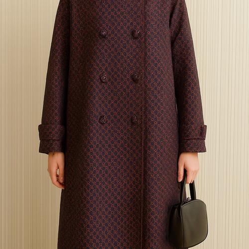 型紙 ステンカラーコート A056B-P(裏付き） レディース 型紙