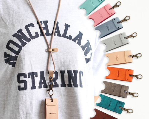 RAF SIMONS エナメル レザー キーケース ネックレス マグネット 9eb5ba5669ce094c2e851241d18b2c