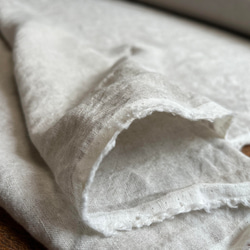 【2m以上専用ページ】 普通地 [リネン100%] 平織り 40番 生地 ナチュラル　 4枚目の画像