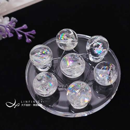 ✨宝石商品50%OFF✨希少な最高級白水晶 レインボー7チャクラ ✨宝石商品50%OFF✨希少な最高級白水晶 レインボー7チャクラ