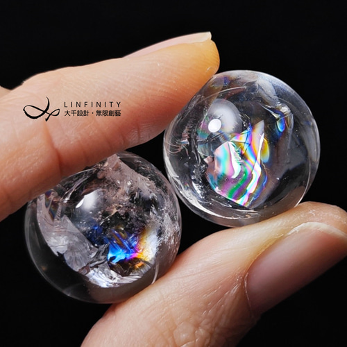✨宝石商品50%OFF✨希少な最高級白水晶 レインボー7チャクラ
