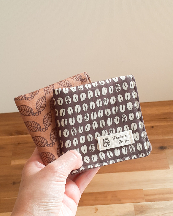 ハンカチ 【 コーヒー standard 】男性 父の日 退職 お礼 誕生日 記念日 ギフト プレゼント 贈り物 日常 1枚目の画像