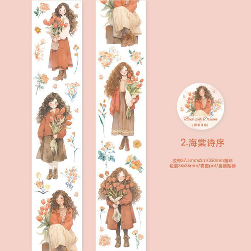 海外マステ2個PET