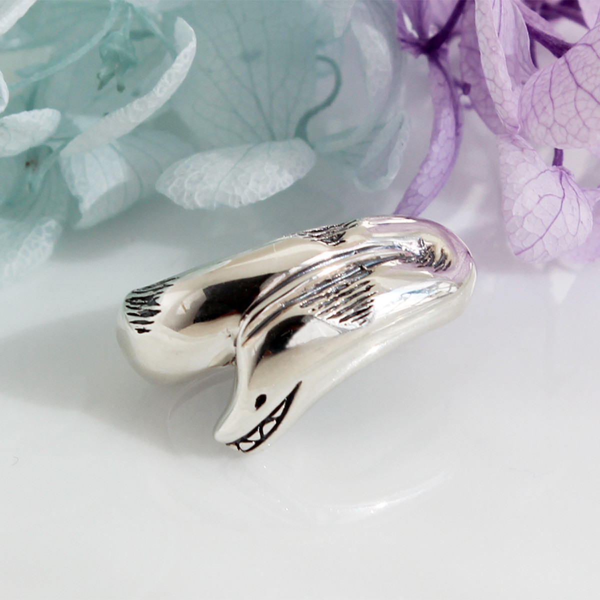 ウツボのイヤーカフ(右耳)(受注生産)