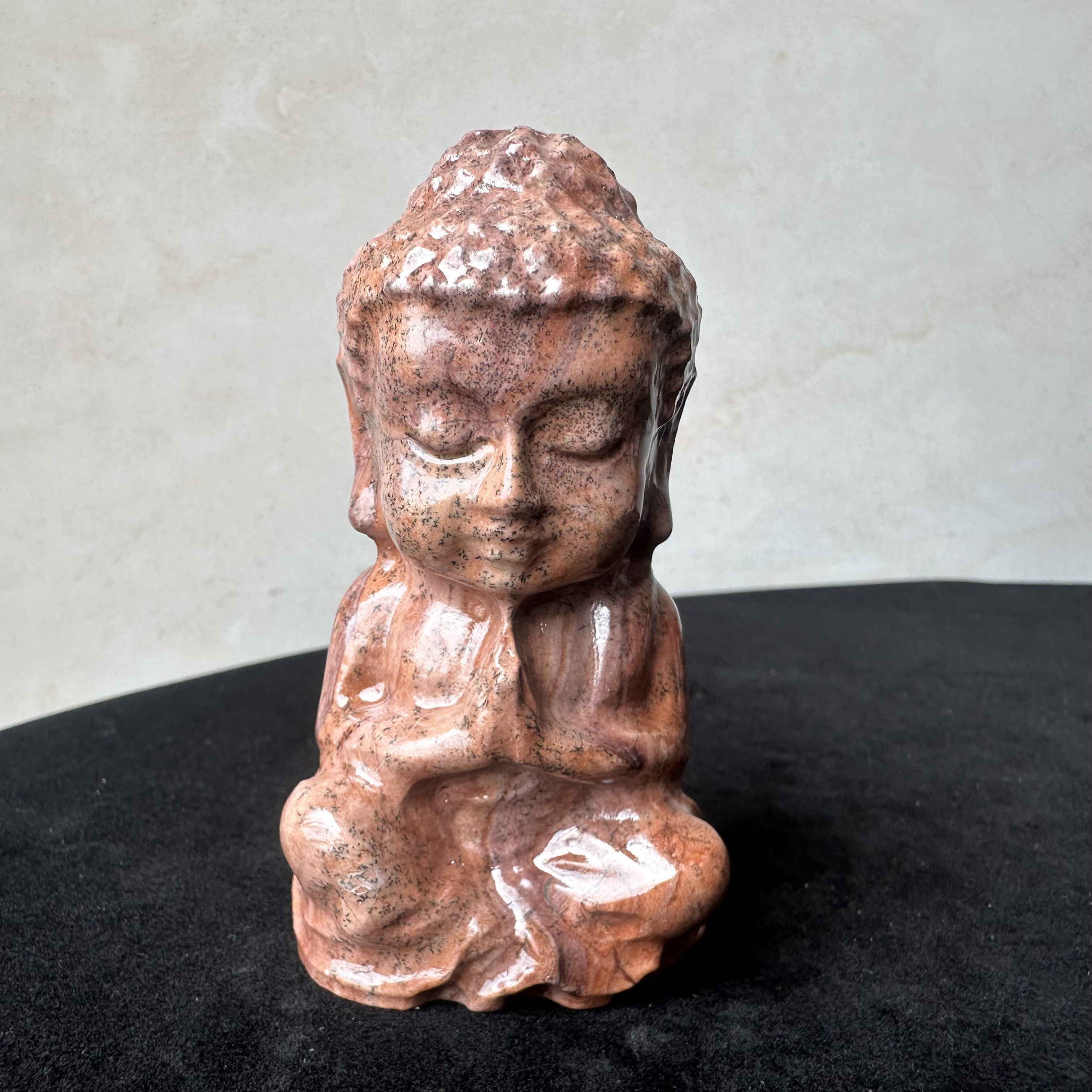 天然石手彫り 観音様立像 時代物 唐物 伝世品 ウブ品 入手困難 WWFT034 天然石手彫り 観音様立像 時代物 唐物 伝世品 ウブ品 入手困難