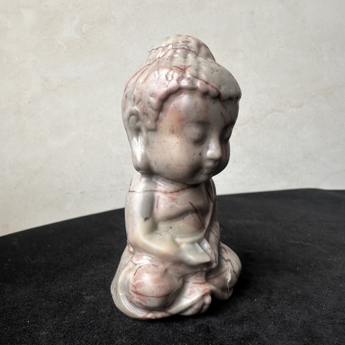 天然石国画石のモデル　置物　彫物NO.083005 天然石国画石の大仏様 置物 彫物 その他置物 yukari 通販 17750969