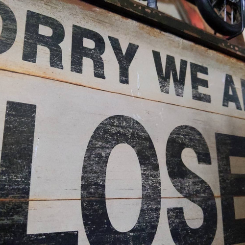 アメリカンガレージ サインボード オープン&クローズド 看板