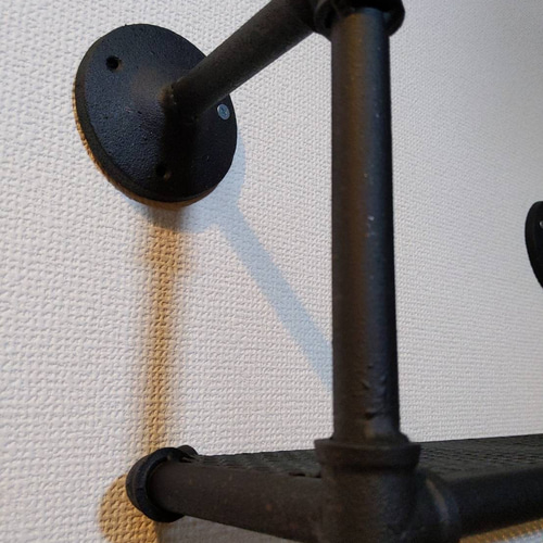 丸パイプ 柵 インテリア インダストリアル風