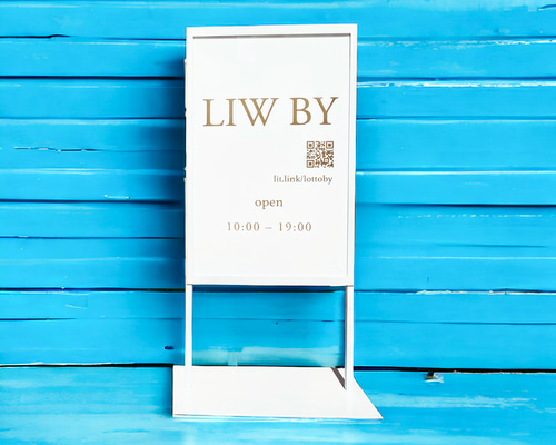 新作ボード固定式☆アイアン看板☆Bosendorfer16☆ イーゼル 表札