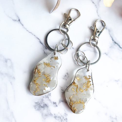 売却済み 398 ムーンストーン ルビー 開運キーホルダー 売却済み 398