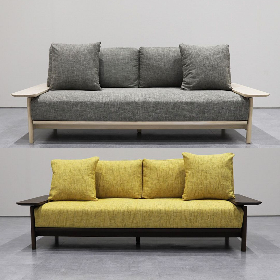 【受注生産品】Calme(キャルメ）ソファ３人掛け