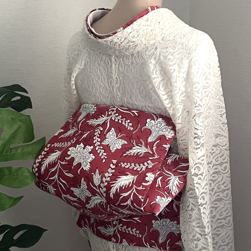 長尺 半幅帯 「InCrowd インクラウド」 和装小物（帯・半襟） momoann  