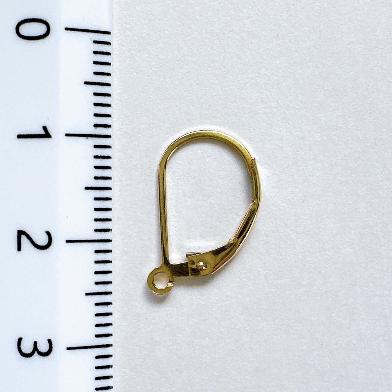 ラリマーの一粒ピアス14Kgf　シンプルピアス　日常使いしやすいピアス　揺れるピアス