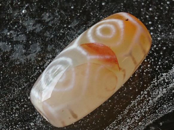 極上✨白玉髄✨如意蓮花天珠