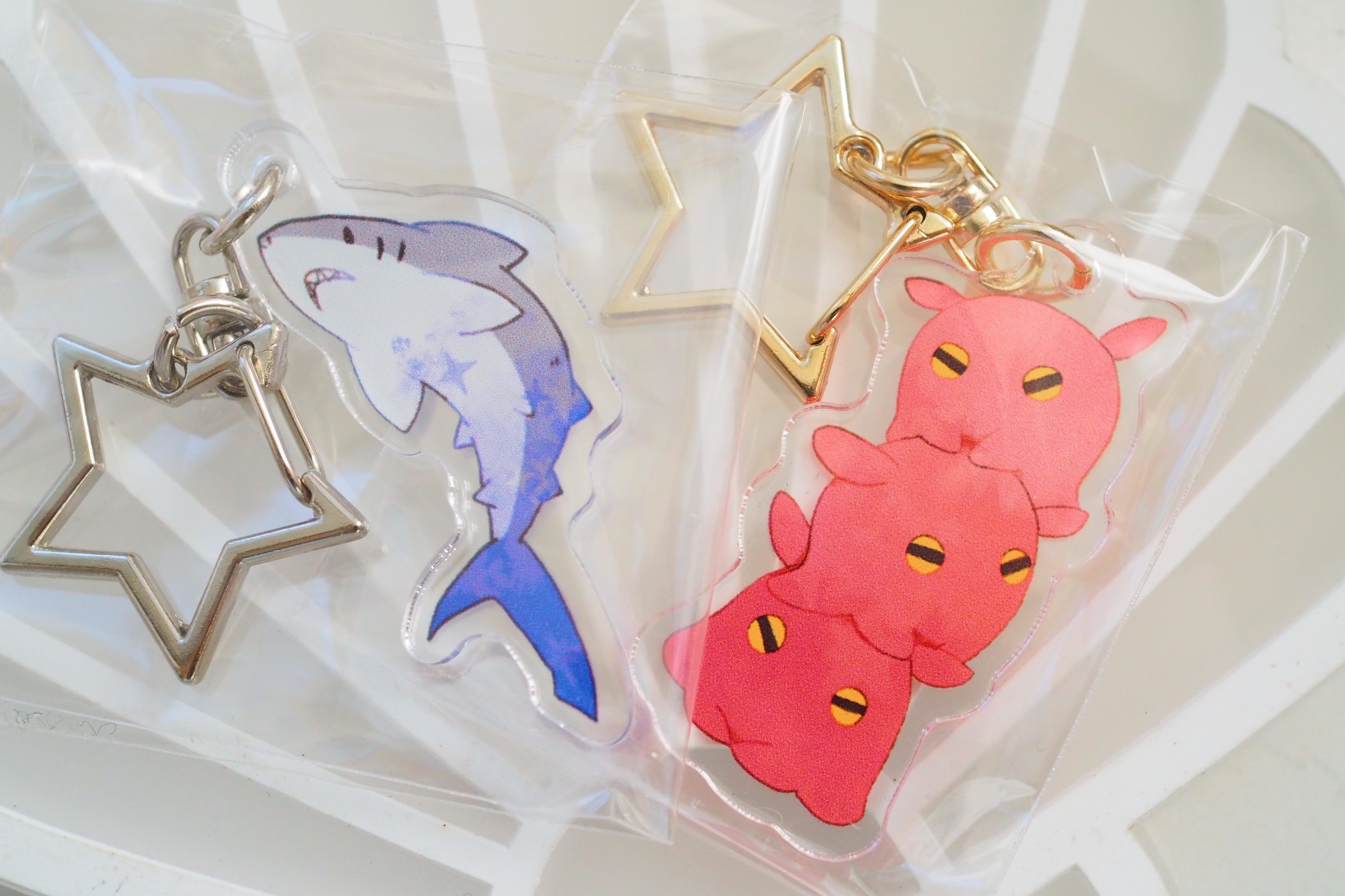 【E】海の生き物立体キーホルダー14点詰め合わせ E】海の生き物立体キーホルダー14点+おまけ2点詰め合わせ E】海の