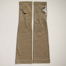 [貓臂套] Kijishiro / 防紫外線 / 100%棉 / 半長米田禮物搭配長袖 第8張的照片