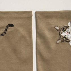 [貓臂套] Kijishiro / 防紫外線 / 100%棉 / 半長米田禮物搭配長袖 第9張的照片