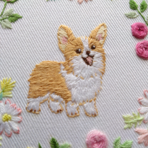 刺繍フレーム *↟⍋*↟冬のブーケ*↟⍋*↟ 刺繍フレーム *↟⍋*↟冬のブーケ*↟⍋*↟