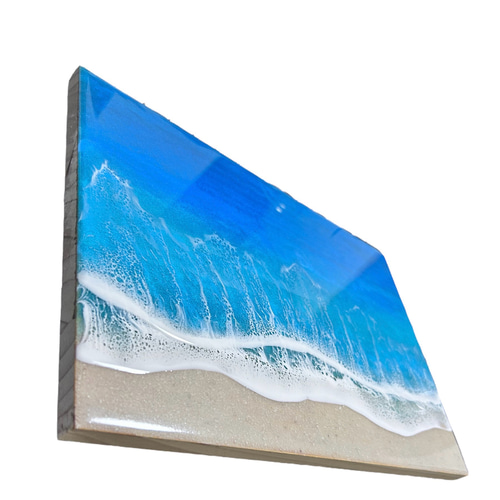 受注制作】海レジン オーシャンボード レジンアート ウェルカムボード