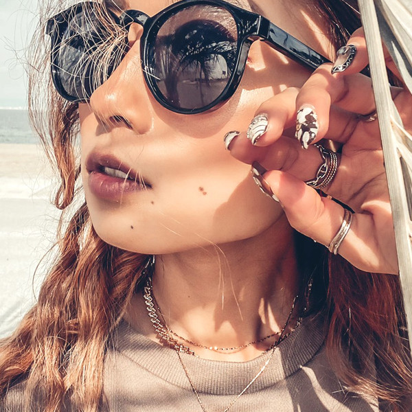 ハワイアンジュエリー リング 指輪 スクロール ウェーブ ステンレス