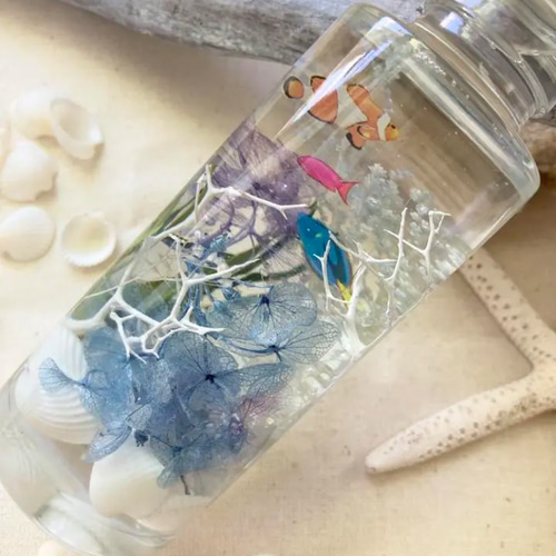オンライン ショップハンドメイド - ハーバリウム〜癒しのお魚