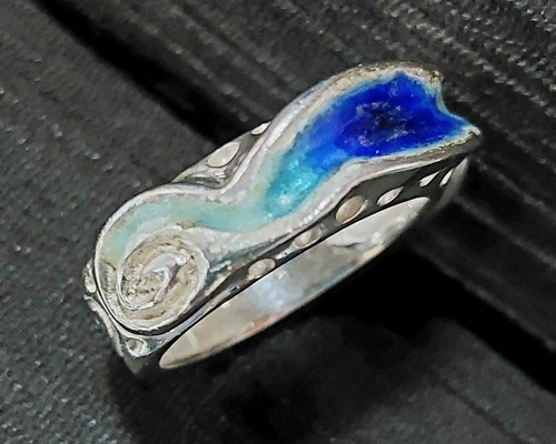 20号シルバーリング　ハンドメイド メモリアルリング】Silver925（シルバー925 ）製ハンドメイド